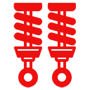 Sportwagen Fahrwerk Icon